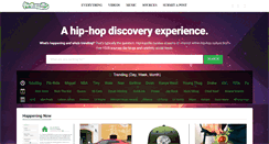 Desktop Screenshot of hiphopzilla.com